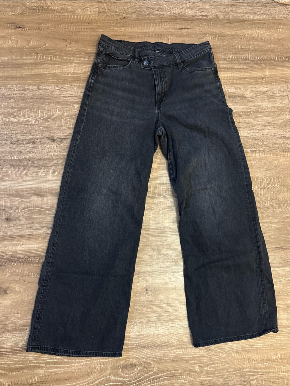 American Eagle Outfitters Black Flared Jeans - Women's